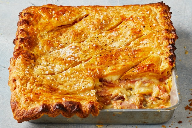 Friday: Vegetable and Cannelini bean pie